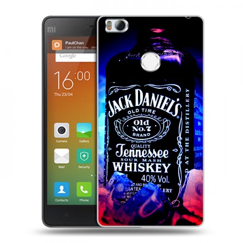 Дизайнерский пластиковый чехол для Xiaomi Mi4S Jack Daniels