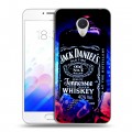 Дизайнерский пластиковый чехол для Meizu M3E Jack Daniels