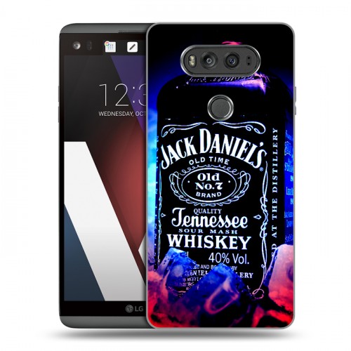 Дизайнерский пластиковый чехол для LG V20 Jack Daniels