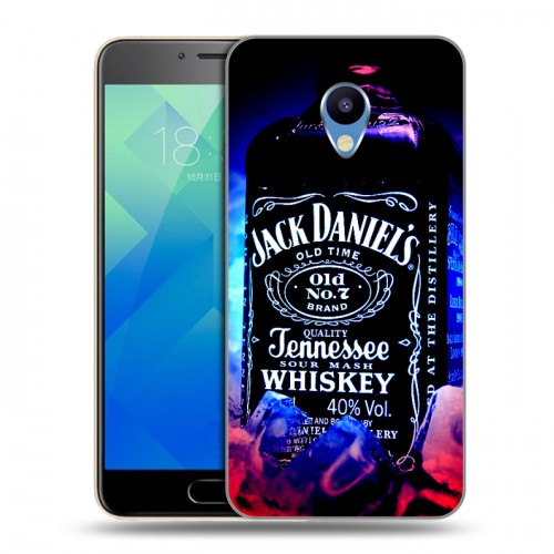 Дизайнерский пластиковый чехол для Meizu M5 Jack Daniels