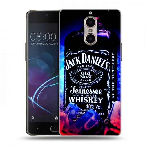 Дизайнерский силиконовый чехол для Doogee Shoot 1 Jack Daniels