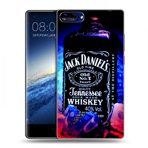 Дизайнерский силиконовый чехол для Doogee Mix Jack Daniels