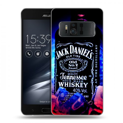 Дизайнерский силиконовый чехол для ASUS ZenFone AR Jack Daniels