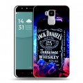 Дизайнерский пластиковый чехол для Doogee Y6 Jack Daniels