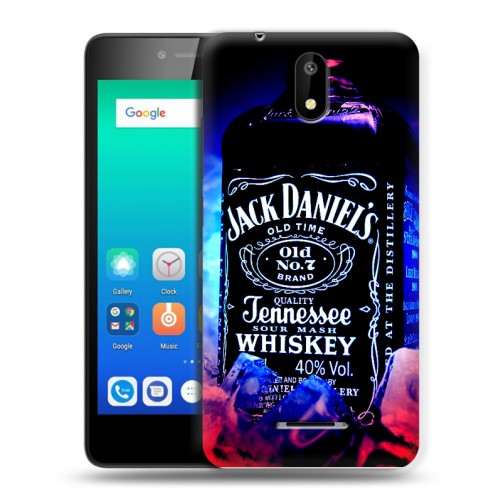 Дизайнерский силиконовый чехол для Micromax Q409 Jack Daniels