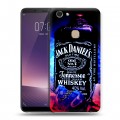 Дизайнерский пластиковый чехол для Vivo V7 Jack Daniels