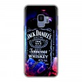 Дизайнерский пластиковый чехол для Samsung Galaxy S9 Jack Daniels