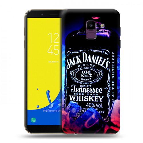 Дизайнерский пластиковый чехол для Samsung Galaxy J6 Jack Daniels