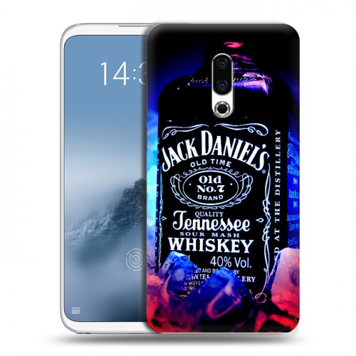 Дизайнерский пластиковый чехол для Meizu 16th Plus Jack Daniels