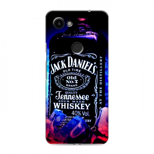 Дизайнерский пластиковый чехол для Google Pixel 3a Jack Daniels