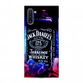Дизайнерский силиконовый чехол для Samsung Galaxy Note 10 Jack Daniels