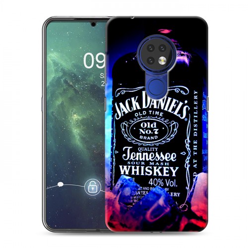 Дизайнерский силиконовый чехол для Nokia 6.2 Jack Daniels