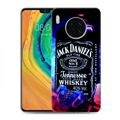 Дизайнерский пластиковый чехол для Huawei Mate 30 Jack Daniels