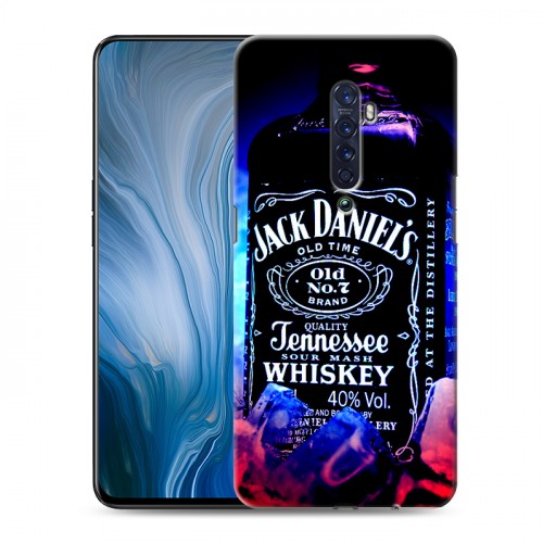 Дизайнерский пластиковый чехол для OPPO Reno2 Z Jack Daniels