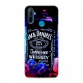 Дизайнерский силиконовый чехол для Realme C3 Jack Daniels