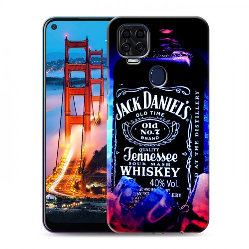 Дизайнерский пластиковый чехол для ZTE Blade V2020 Jack Daniels