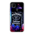 Дизайнерский силиконовый чехол для Xiaomi RedMi 9C Jack Daniels