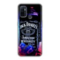 Дизайнерский силиконовый чехол для OPPO A53 Jack Daniels