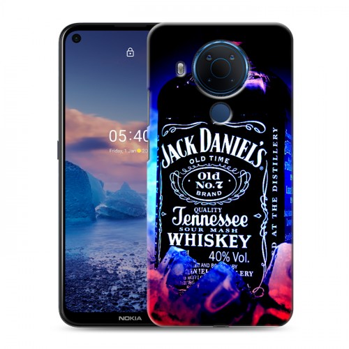 Дизайнерский силиконовый чехол для Nokia 5.4 Jack Daniels