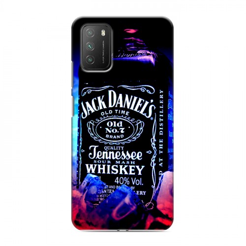 Дизайнерский пластиковый чехол для Xiaomi Poco M3 Jack Daniels