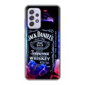 Дизайнерский силиконовый чехол для Samsung Galaxy A52 Jack Daniels