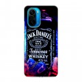 Дизайнерский силиконовый чехол для Xiaomi Poco F3 Jack Daniels