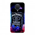 Дизайнерский пластиковый чехол для Nokia G20 Jack Daniels