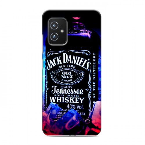 Дизайнерский силиконовый чехол для ASUS ZenFone 8 Jack Daniels
