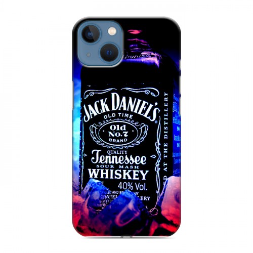 Дизайнерский силиконовый чехол для Iphone 13 Jack Daniels