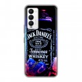 Дизайнерский силиконовый чехол для Tecno Camon 18 Jack Daniels