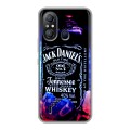 Дизайнерский силиконовый чехол для Itel A49 Jack Daniels