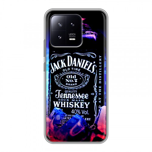 Дизайнерский силиконовый чехол для Xiaomi 13 Jack Daniels