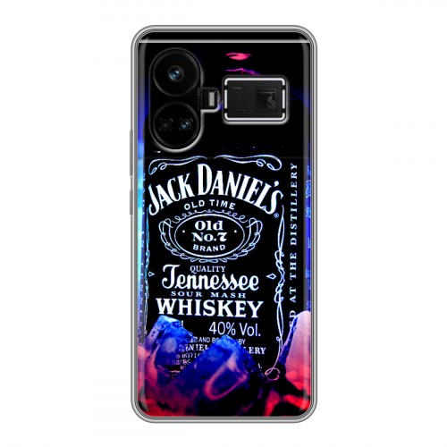 Дизайнерский силиконовый чехол для Realme GT5 Jack Daniels