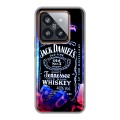 Дизайнерский силиконовый чехол для Xiaomi 14 Pro Jack Daniels