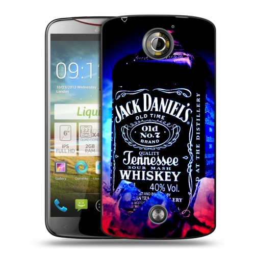 Дизайнерский пластиковый чехол для Acer Liquid S2 Jack Daniels