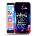 Дизайнерский пластиковый чехол для Nokia Lumia 1320 Jack Daniels