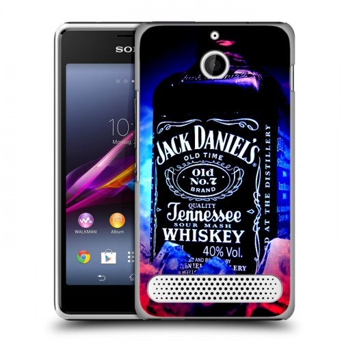 Дизайнерский силиконовый чехол для Sony Xperia E1 Jack Daniels