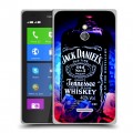 Дизайнерский силиконовый чехол для Nokia XL Jack Daniels