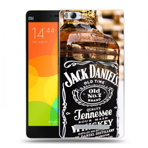 Дизайнерский пластиковый чехол для Xiaomi Mi4i Jack Daniels