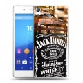 Дизайнерский пластиковый чехол для Sony Xperia Z3+ Jack Daniels