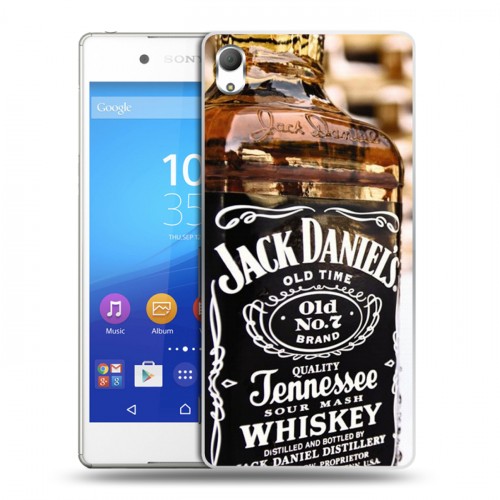 Дизайнерский пластиковый чехол для Sony Xperia Z3+ Jack Daniels