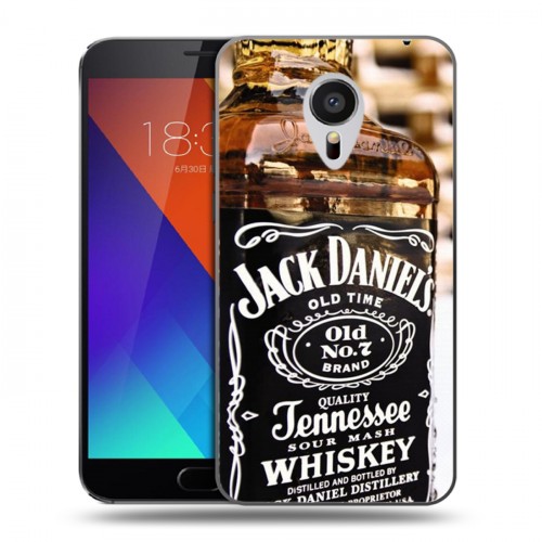 Дизайнерский пластиковый чехол для Meizu MX5 Jack Daniels