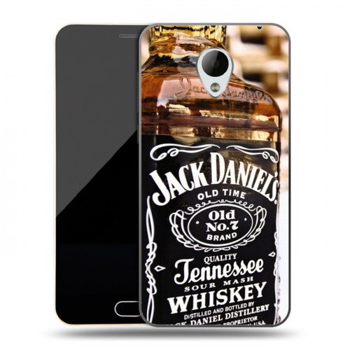 Дизайнерский силиконовый чехол для Meizu M2 Mini Jack Daniels