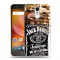 Дизайнерский пластиковый чехол для ZTE Blade X5 Jack Daniels