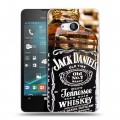 Дизайнерский пластиковый чехол для Microsoft Lumia 550 Jack Daniels