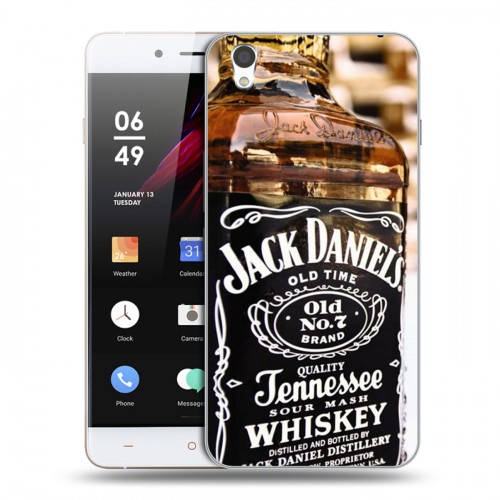 Дизайнерский пластиковый чехол для OnePlus X Jack Daniels