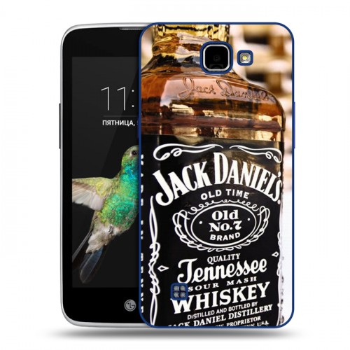 Дизайнерский пластиковый чехол для LG K4 Jack Daniels