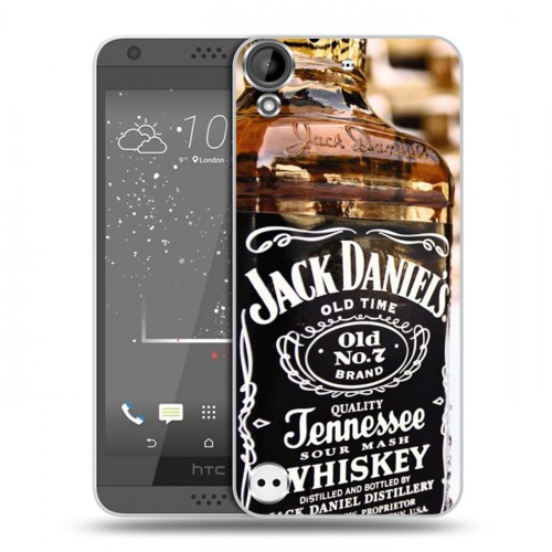 Дизайнерский пластиковый чехол для HTC Desire 530 Jack Daniels