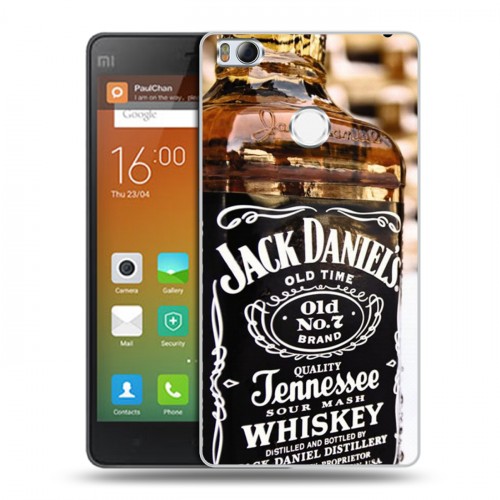 Дизайнерский пластиковый чехол для Xiaomi Mi4S Jack Daniels