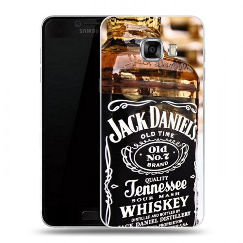 Дизайнерский пластиковый чехол для Samsung Galaxy C5 Jack Daniels